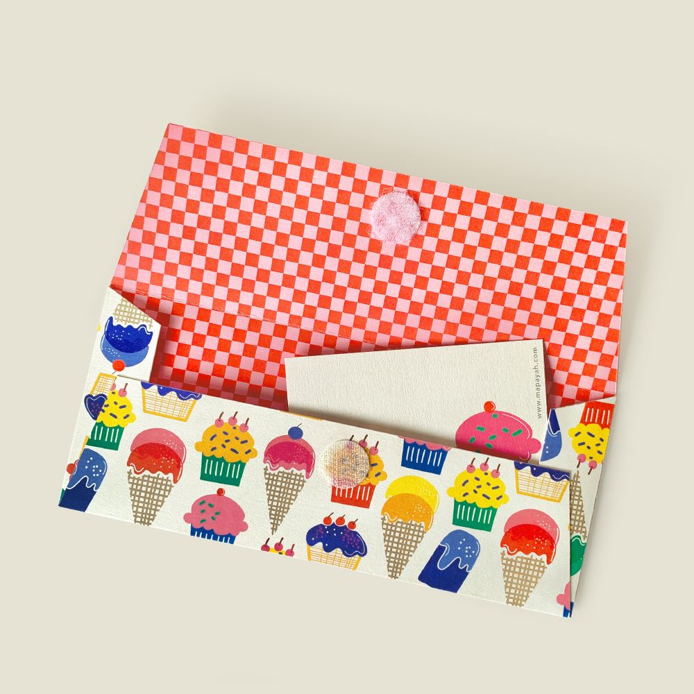 GIFT - Cup Cake : Kids Gift Envelope Set