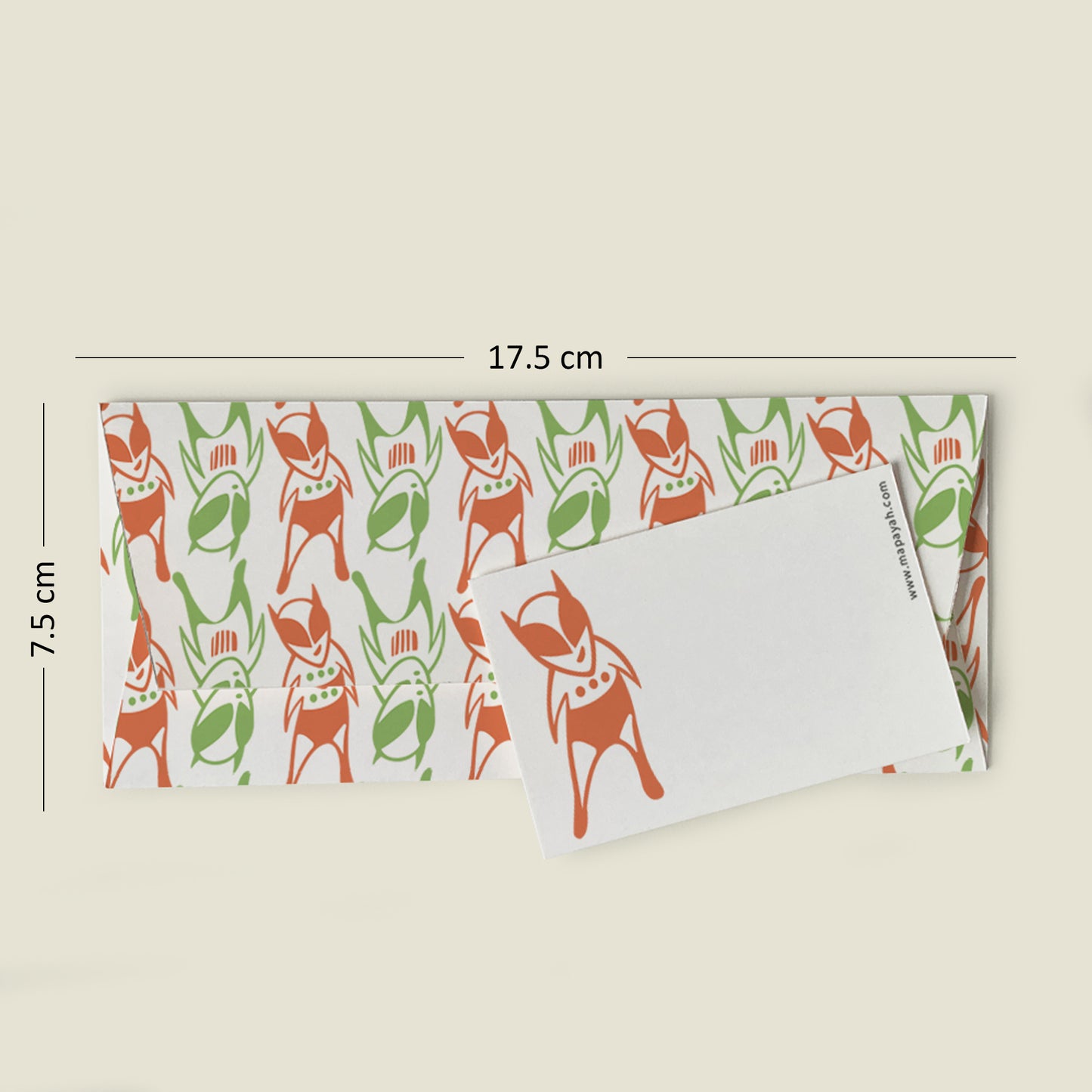 GIFT - Alien Red : Kids Gift Envelope Set