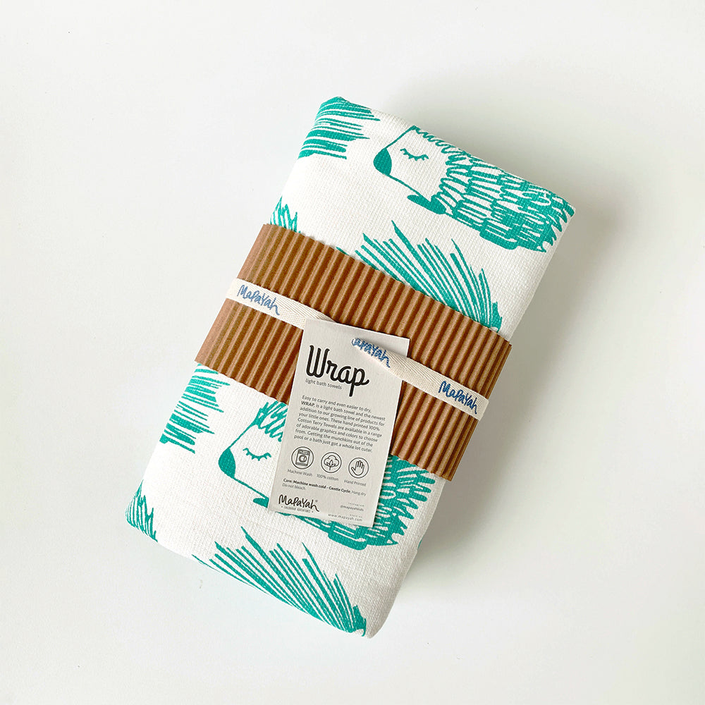 WRAP Bundle - Set of any 3 Bath Towels for Kids
