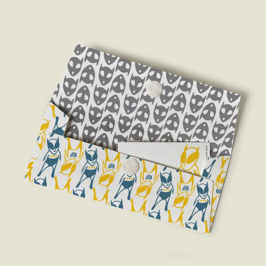 GIFT - Alien Blue : Kids Gift Envelope Set mapayah