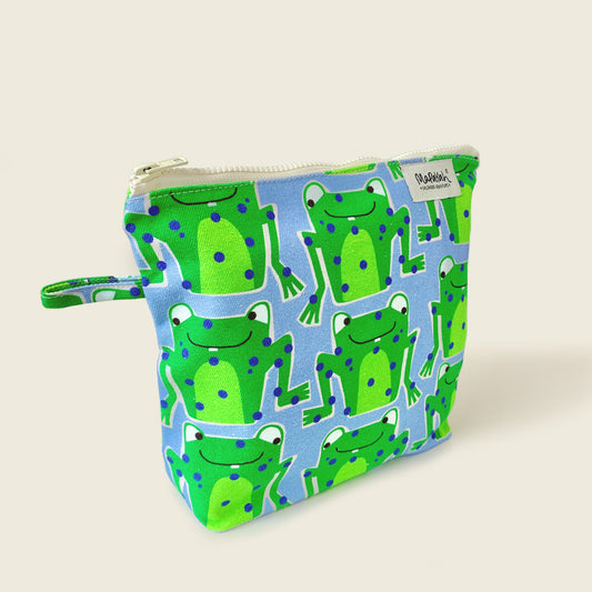 Mapayah TRAVEL Frawwg kids toilet bag, left angle view