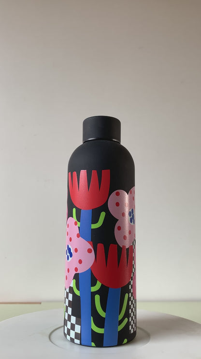 GLUG | Bloom | Kids Water Bottle | Stainless Steel