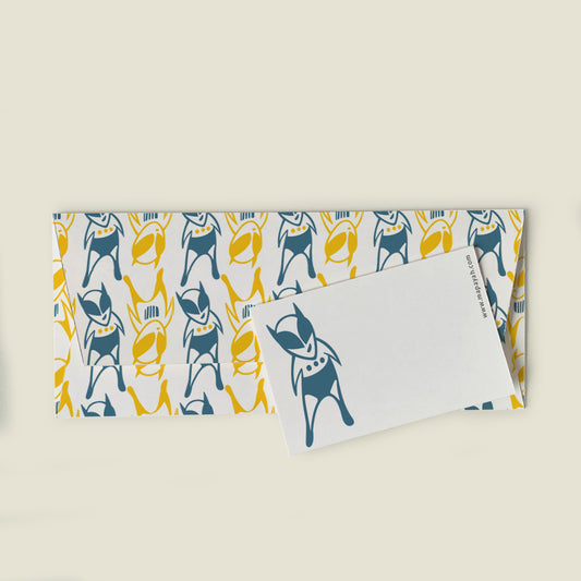 GIFT - Alien Blue : Kids Gift Envelope Set