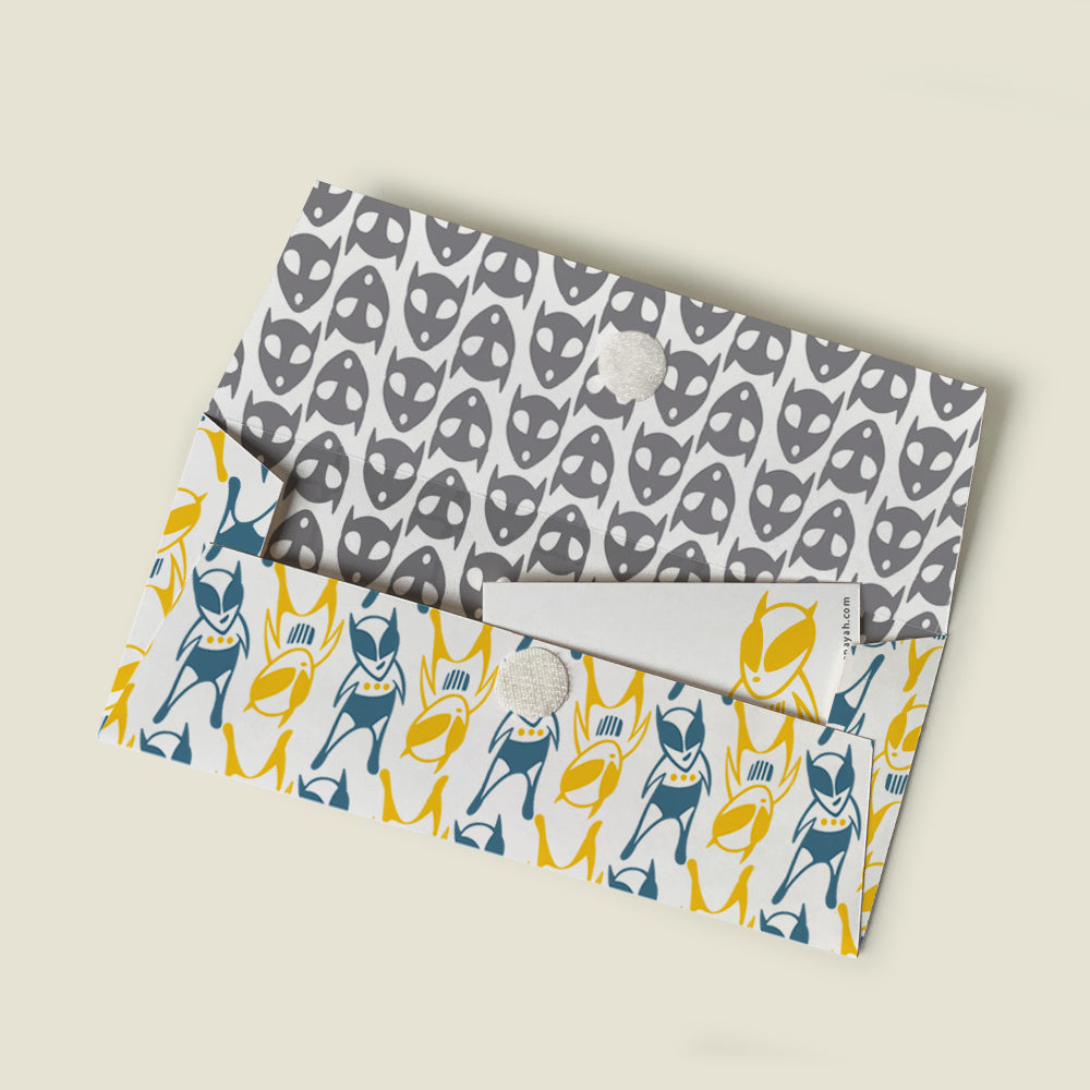 GIFT - Alien Blue : Kids Gift Envelope Set