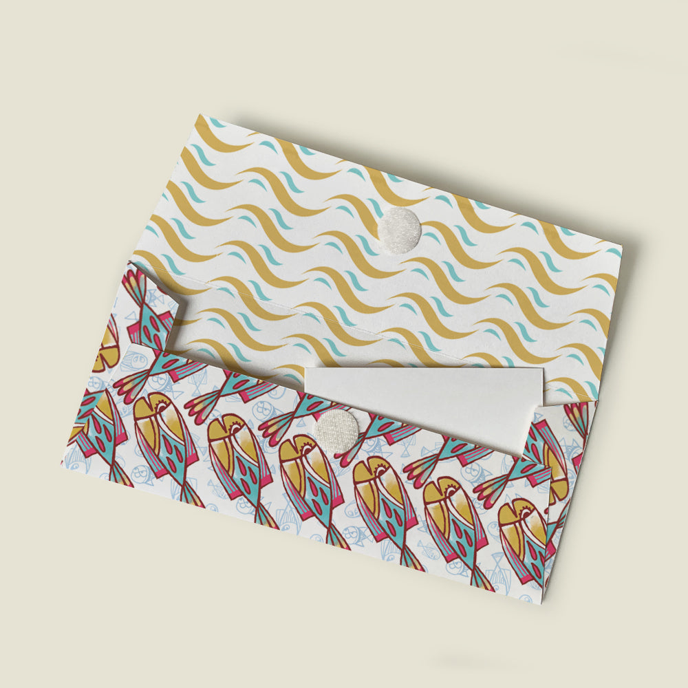 GIFT - Fish Yellow : Kids Gift Envelope Set