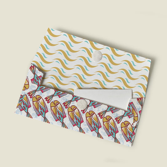 GIFT - Fish Yellow : Kids Gift Envelope Set