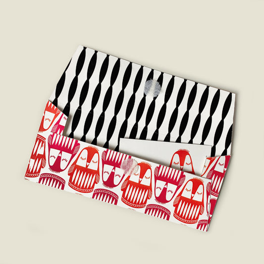 GIFT - Penguin Pink : Kids Gift Envelope Set