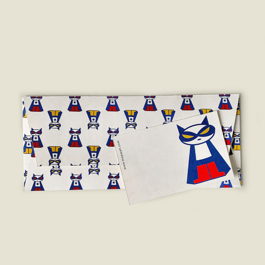 GIFT - Supermeow Blue : Kids Gift Envelope Set
