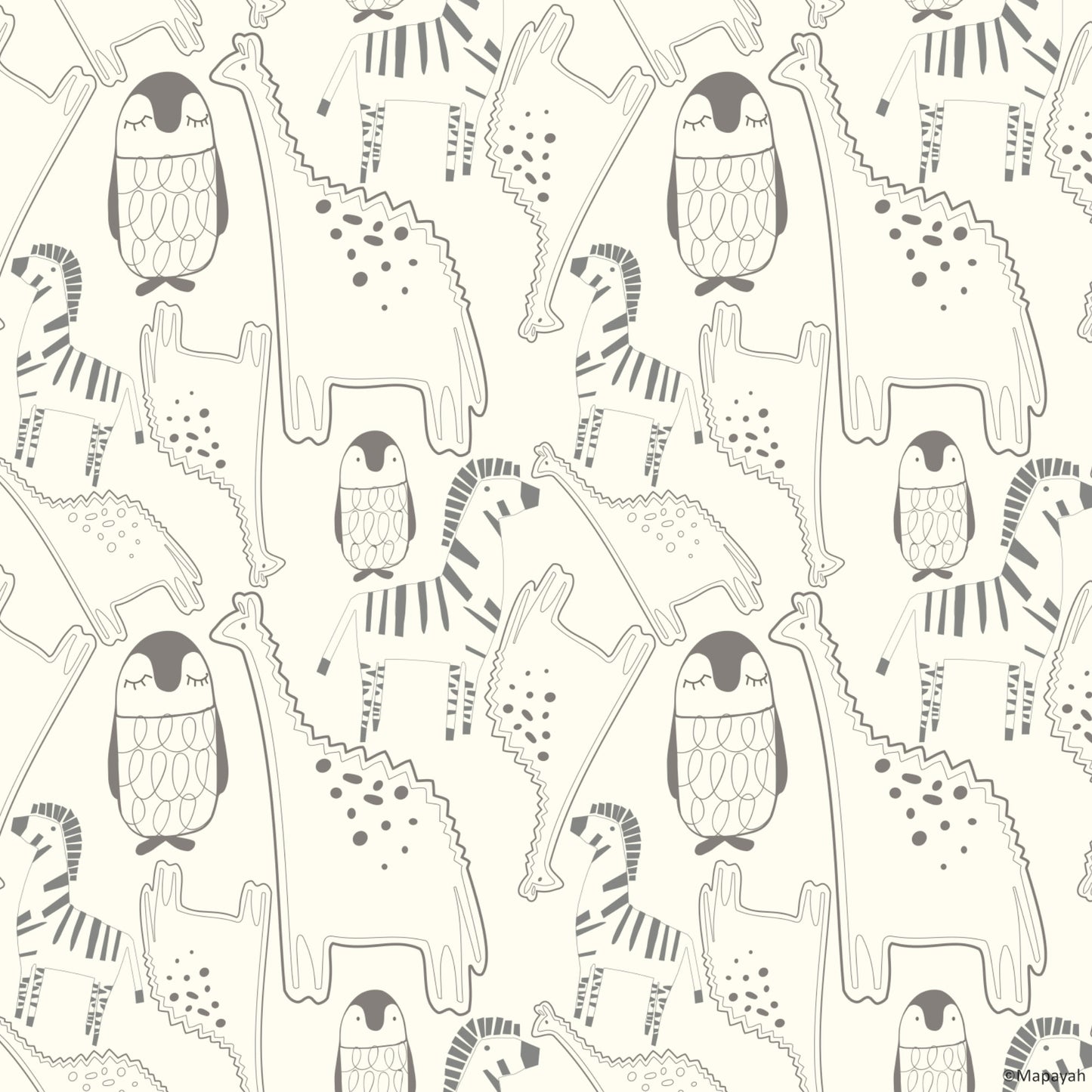 DECK - Jungled : Kids Room Wallpaper