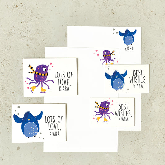 KIT - Strangelings : Personalised Stationery Set by Mapayah - Mapayah