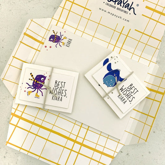 KIT - Strangelings : Personalised Stationery Set by Mapayah - Mapayah