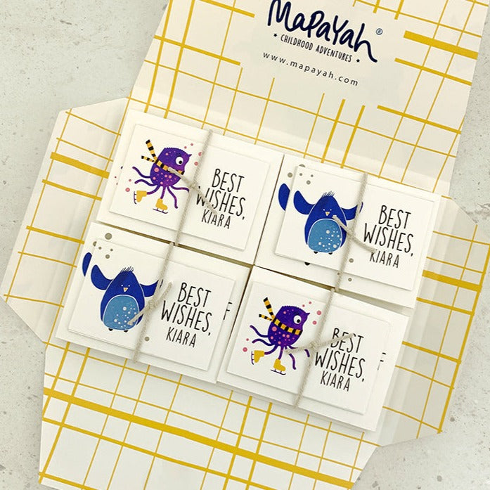 KIT - Strangelings : Personalised Stationery Set by Mapayah - Mapayah