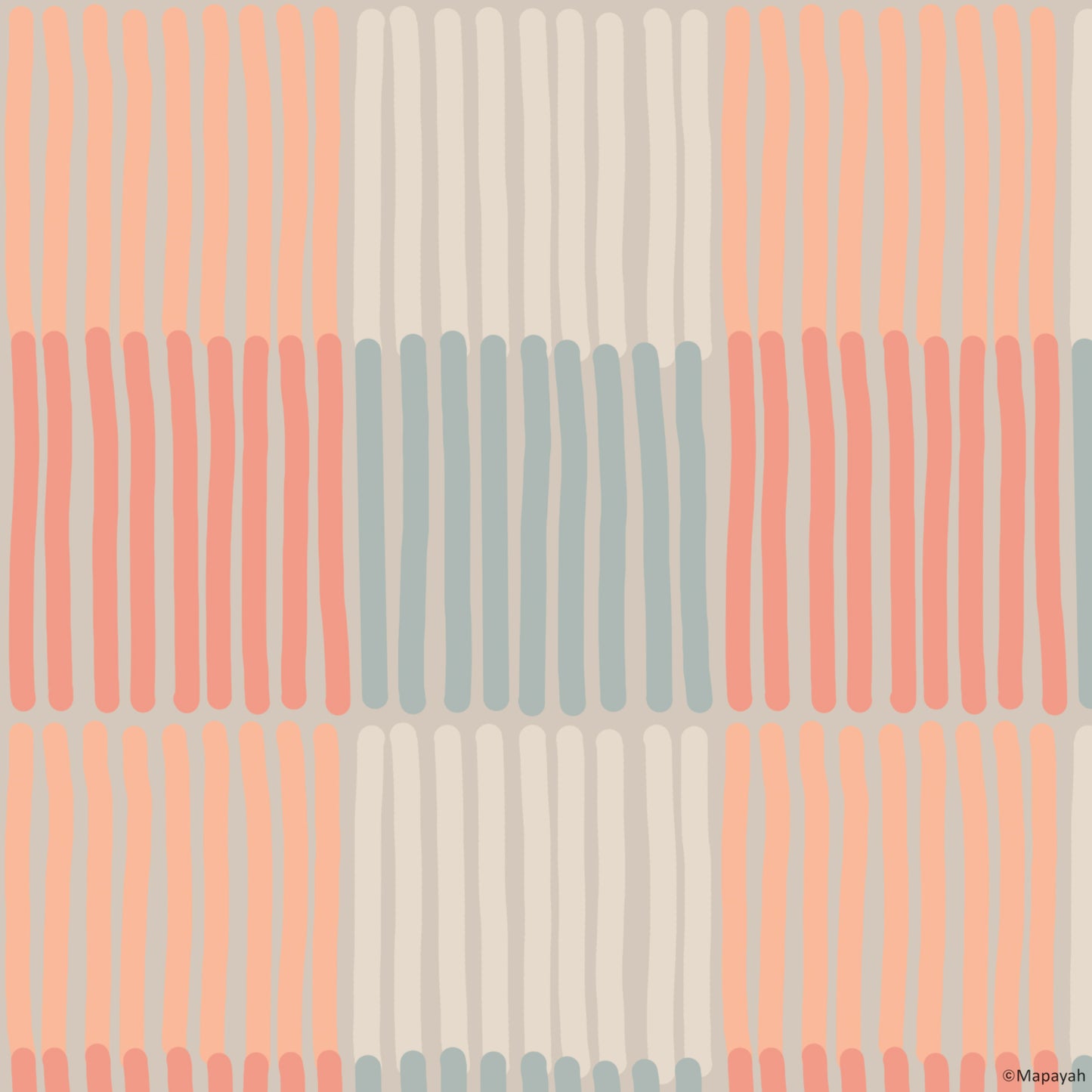 DECK - Stripey : Kids Room Wallpaper