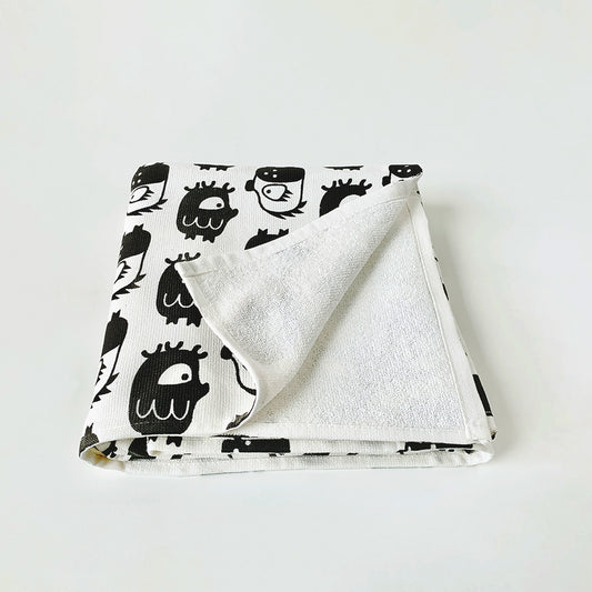 WRAP - Oddlings Grey : Kids Bath Towel