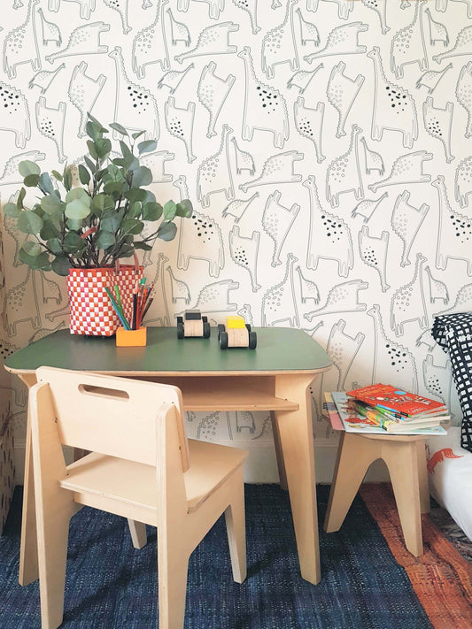 DRAW - Wooden Desk : Chalk Board Furniture - Mapayah