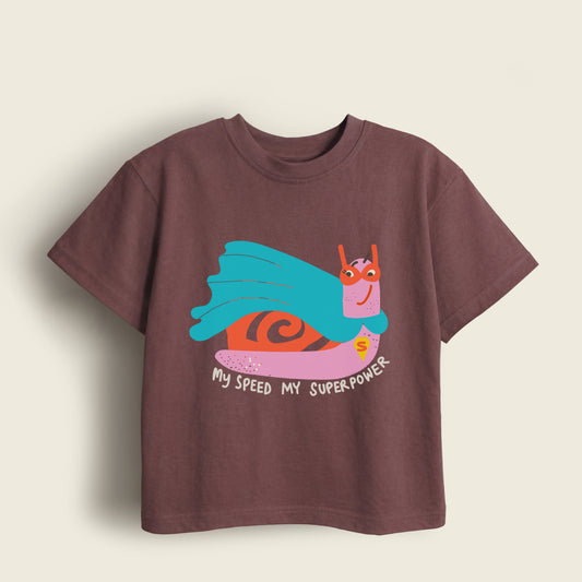 My speed my Superpower : Kids t-shirt