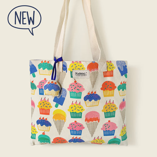 FERRY | Ice Candy | Kids Tote Bag | Cotton Canvas |