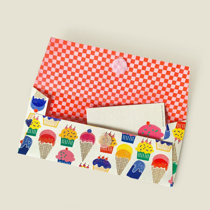 GIFT - Cup Cake : Eco-Friendly Kids Gift Envelope Set by MAPAYAH