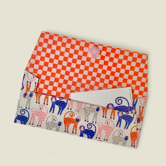 GIFT - Monkey : Eco-Friendly Kids Gift Envelope Set by MAPAYAH