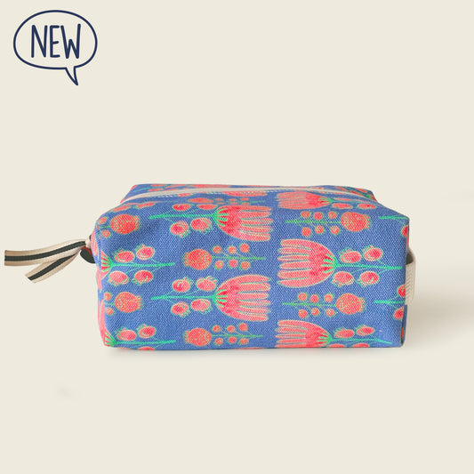 POUCH | Petals | Kids Pencil Organizer | Cotton Canvas