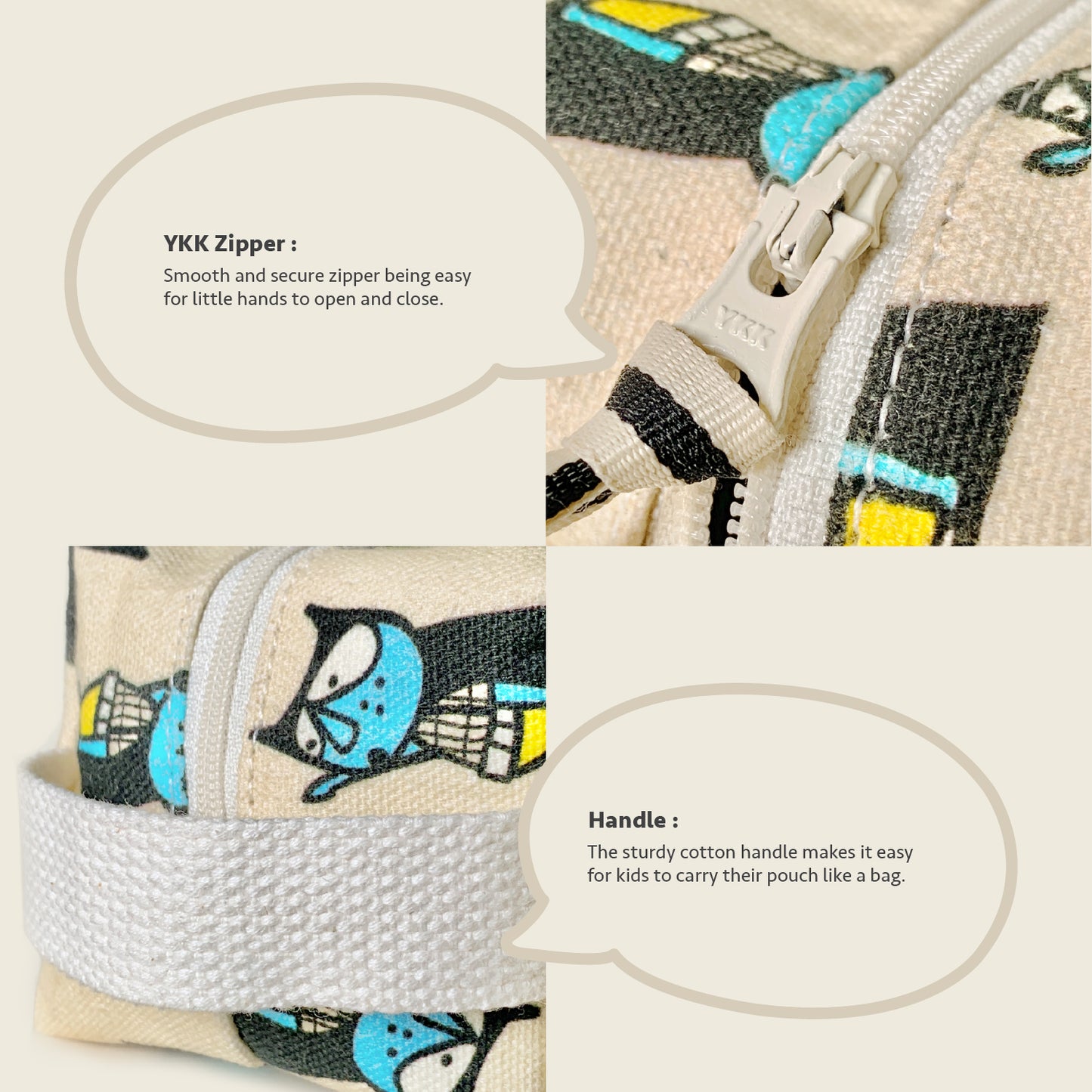 POUCH - Superboy : Kids Pencil Organizer