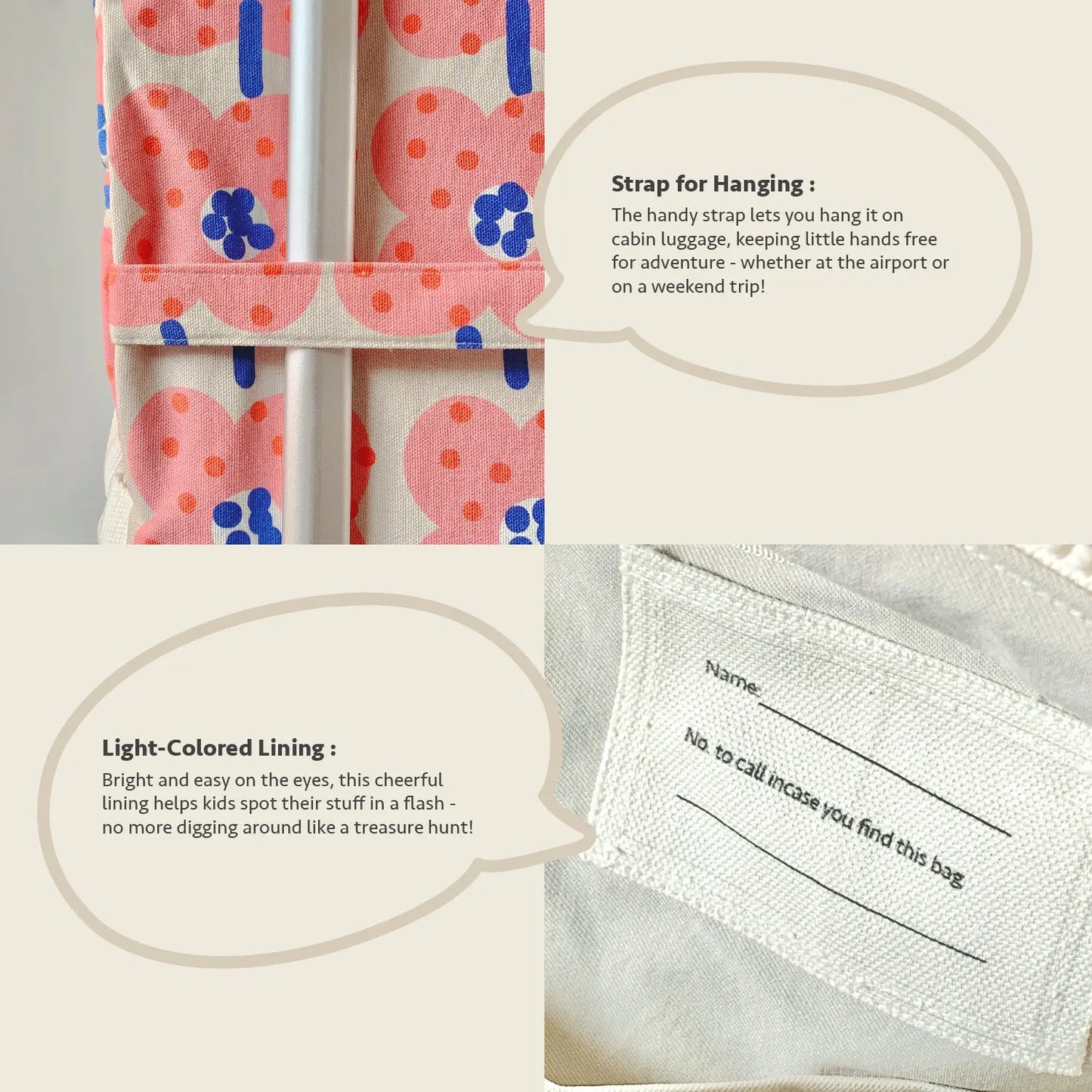 CARRY - Bloom : Kids Backpack Mapayah