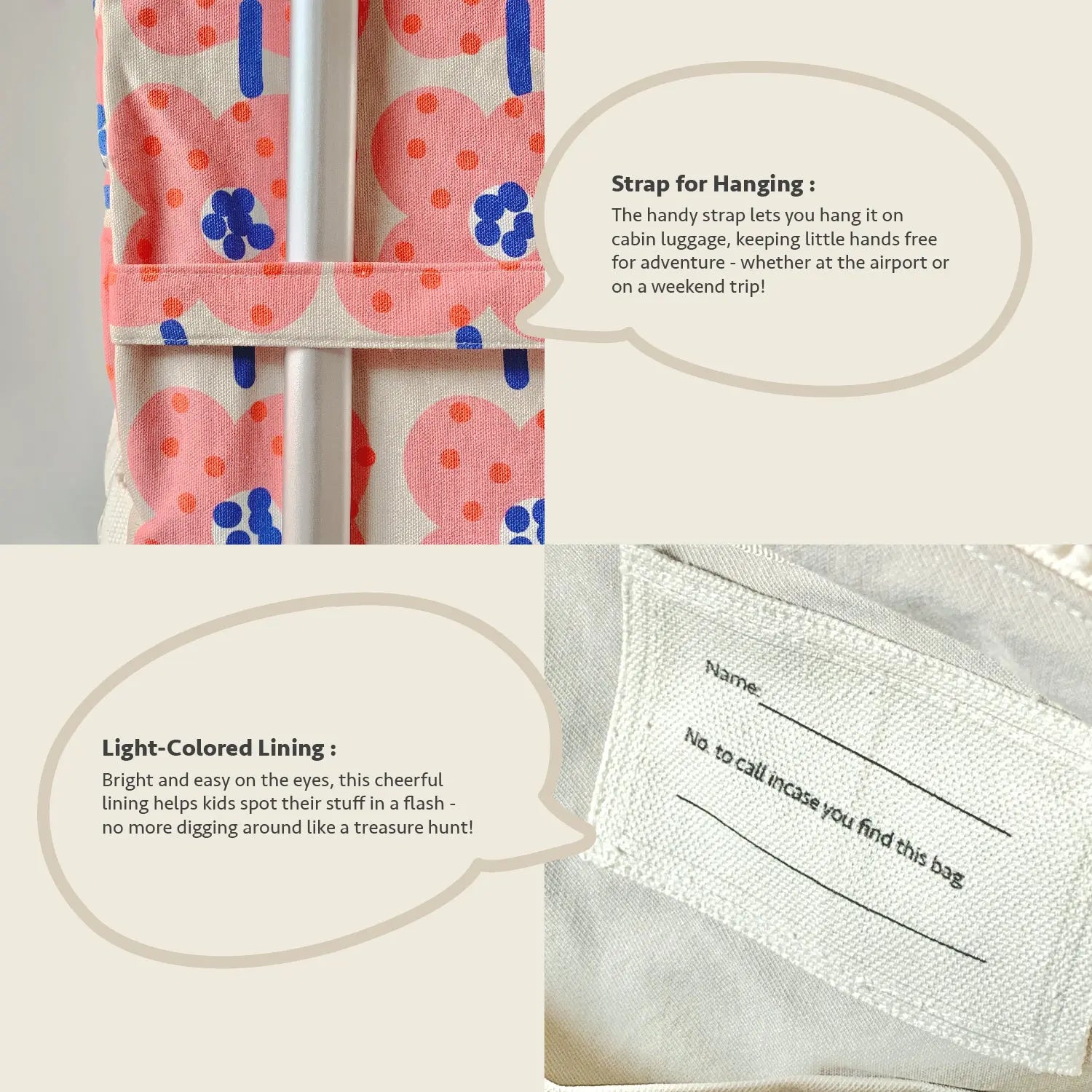 CARRY - Bloom : Kids Backpack Mapayah