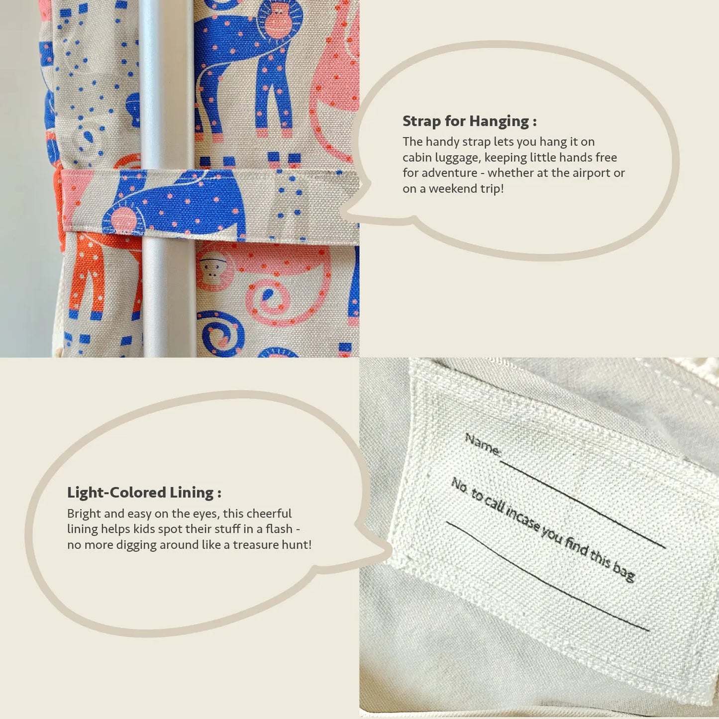 CARRY - Munki : Kids Backpack Mapayah
