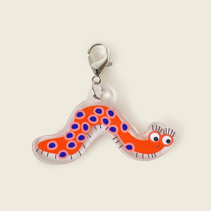 Mapayah CHARMS Wiggle keychain, front angle view