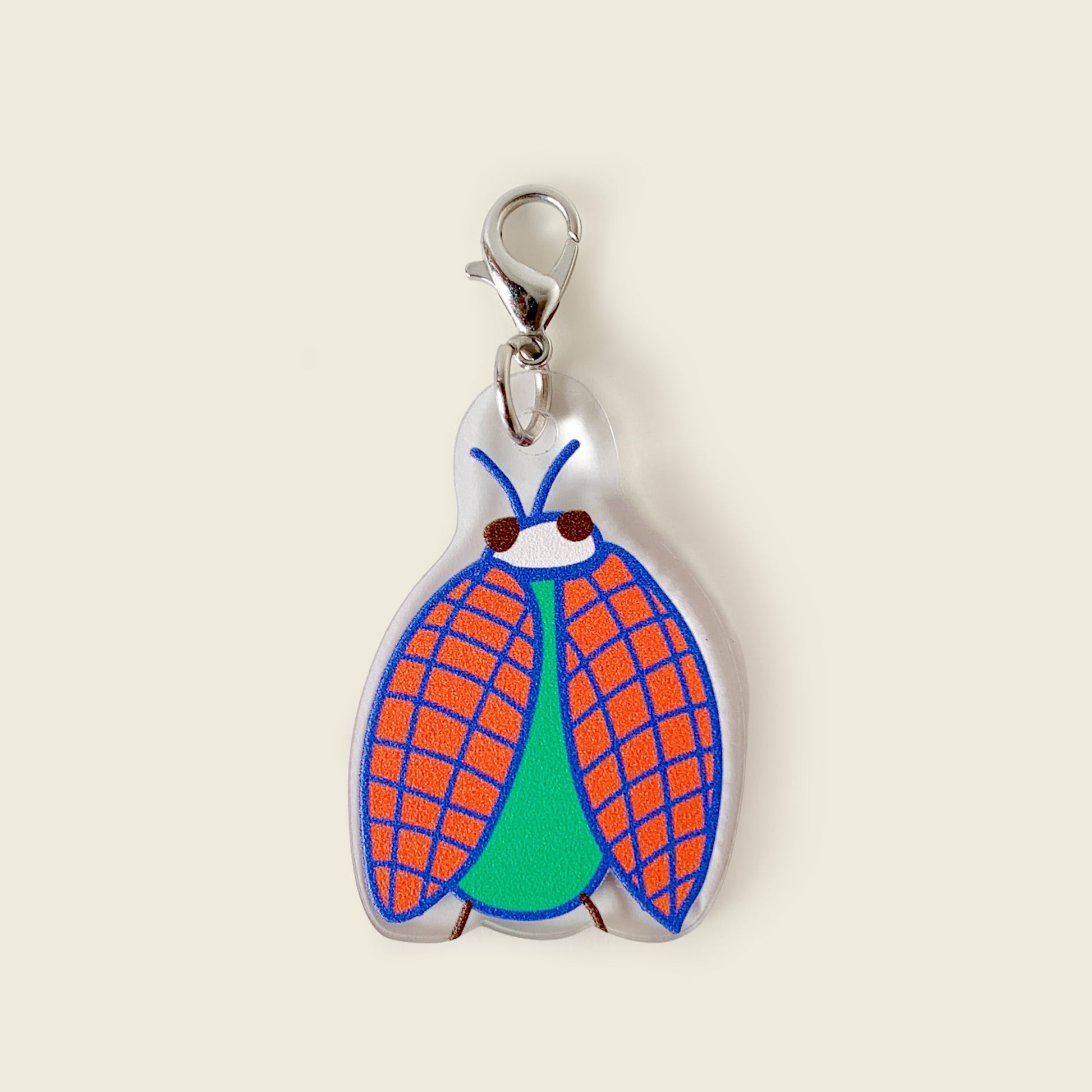 Mapayah CHARMS Ziggy keychain, front angle view