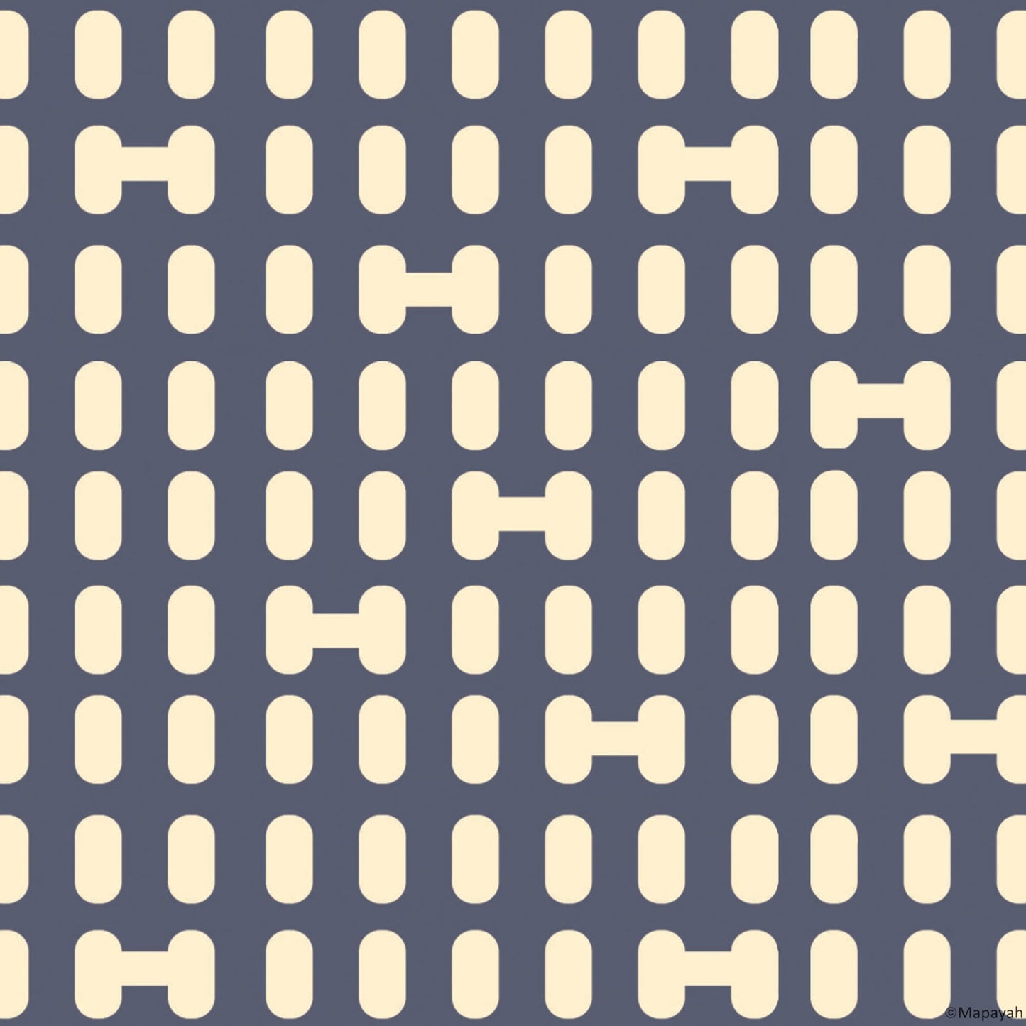 Mapayah DECK Dotz kids room wallpaper pattern in grey