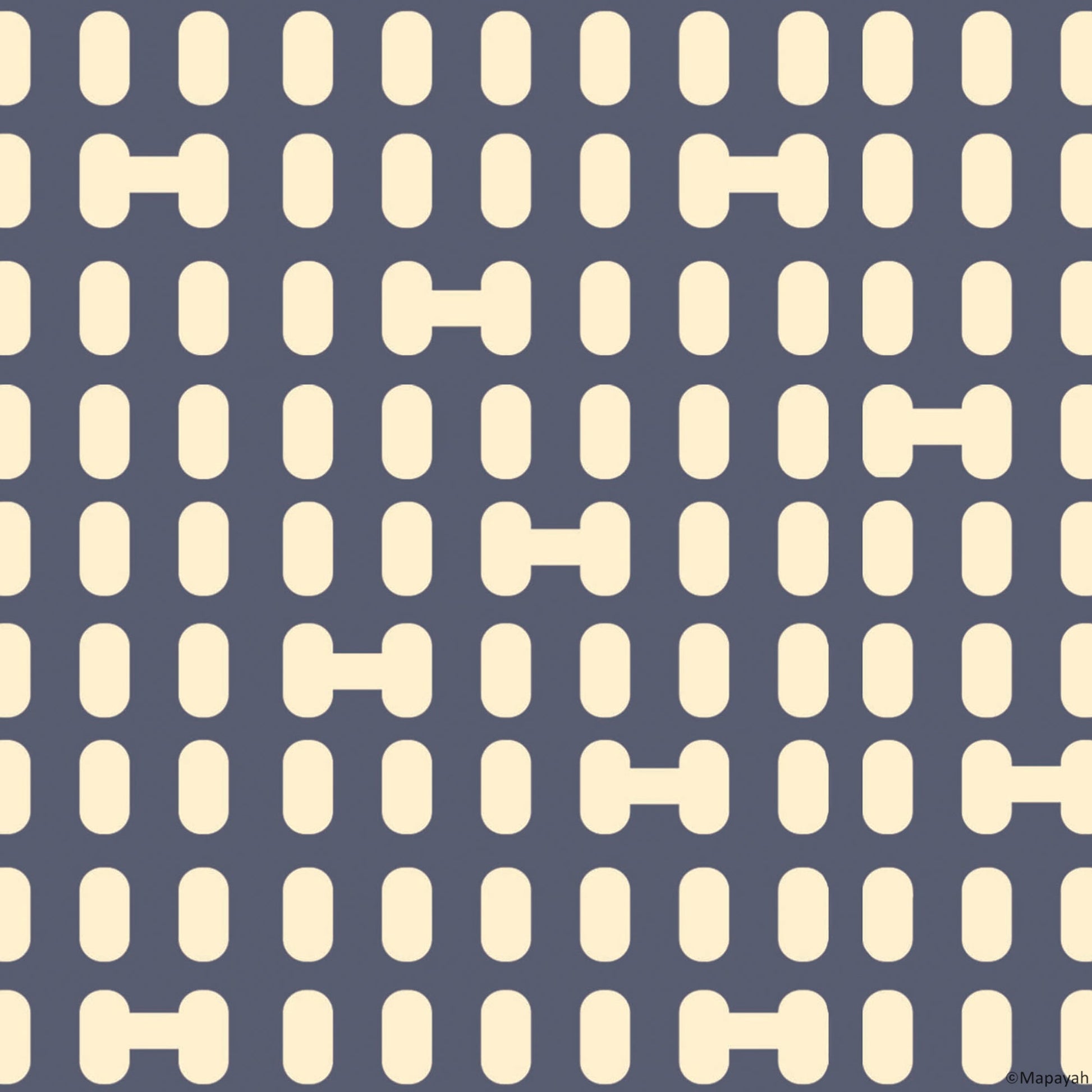 Mapayah DECK Dotz kids room wallpaper pattern in grey