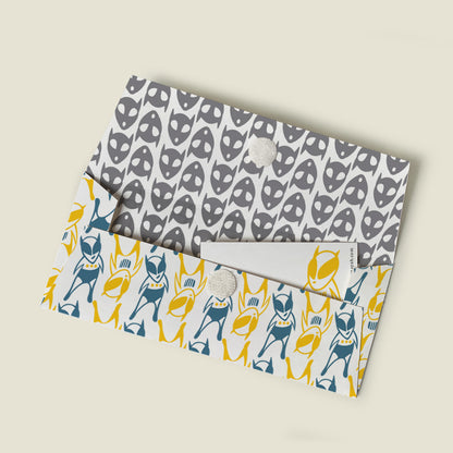 GIFT - Alien Blue : Kids Gift Envelope Set