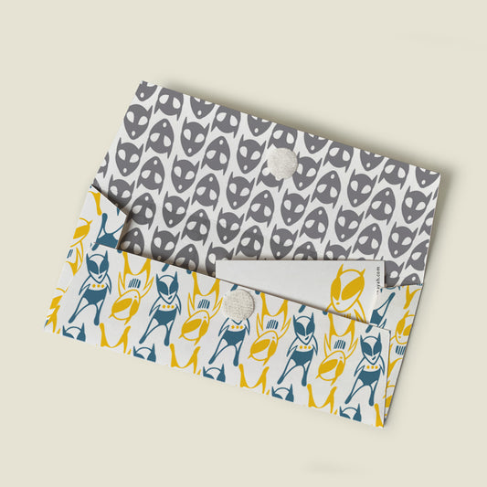 GIFT - Alien Blue : Kids Gift Envelope Set