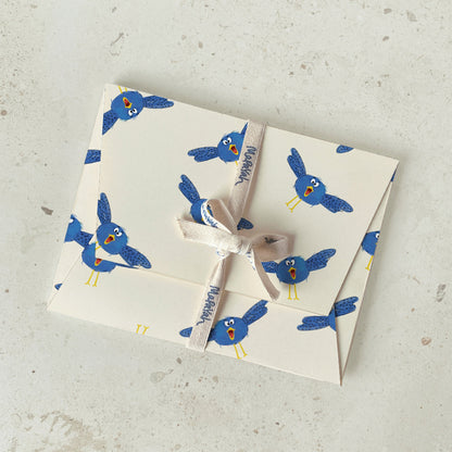 Bird - Kids Personalised Stationery Set – Card Stock