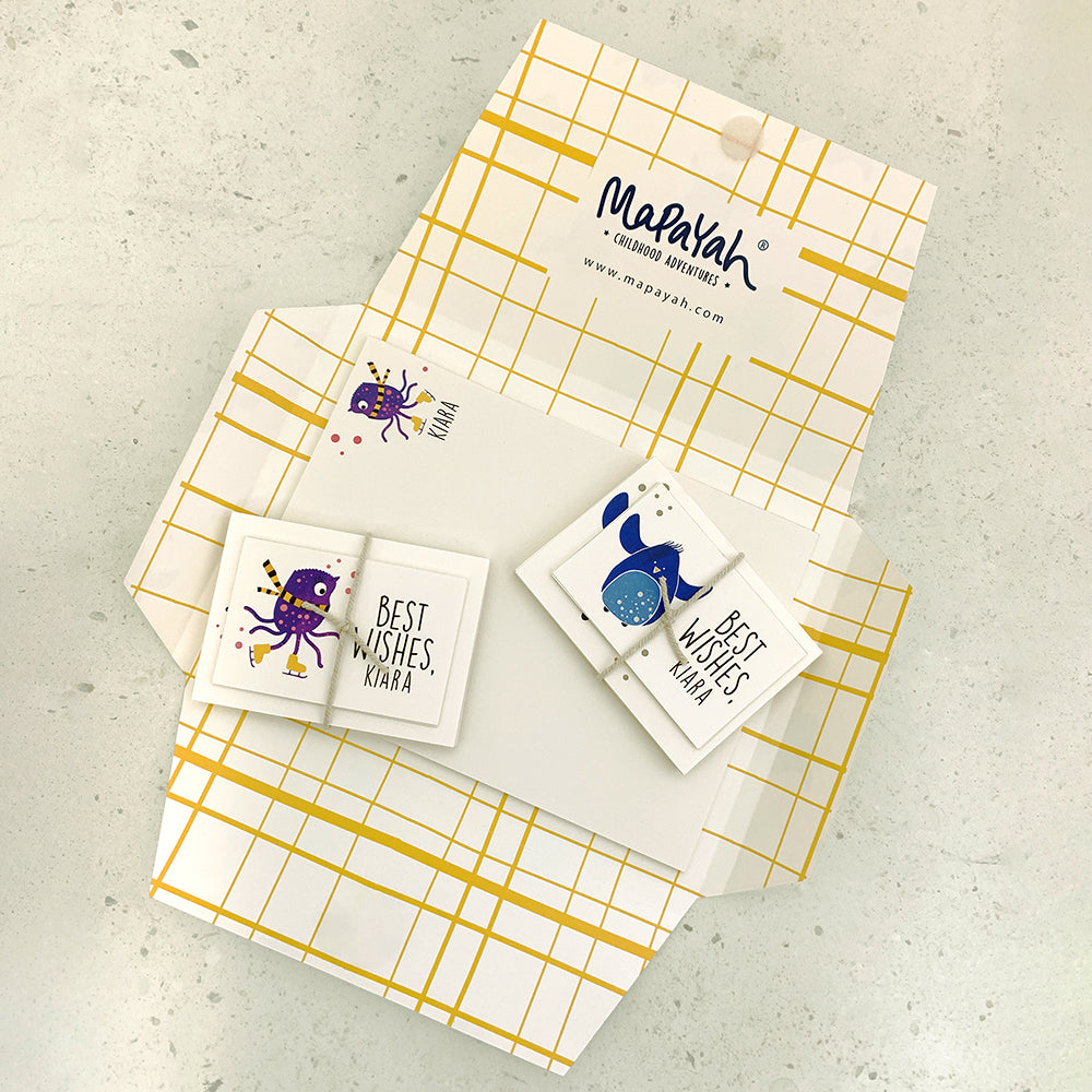 KIT - Strangelings : Personalised Stationery Set