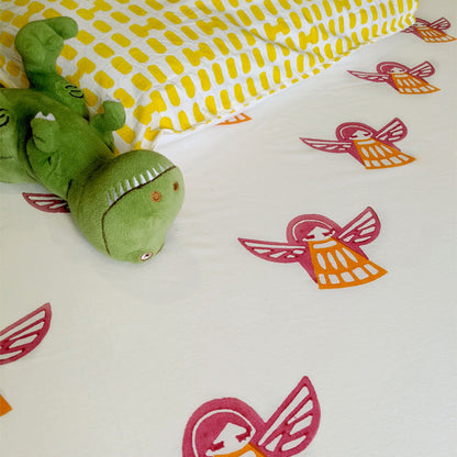 Mapayah SLEEP Angela bedding styled in a kids bedroom, alternate lifestyle view