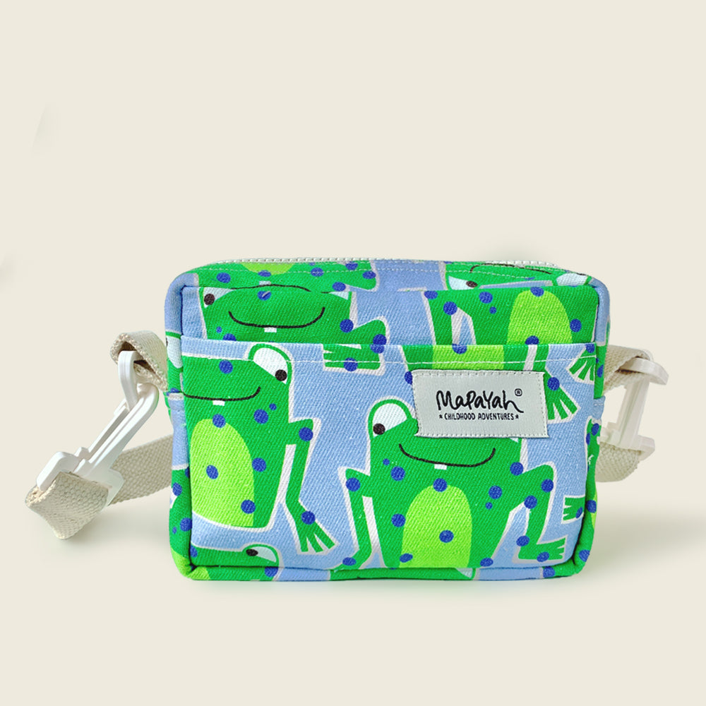 Mapayah SLING Frawwg kids cross-body bag, front angle view