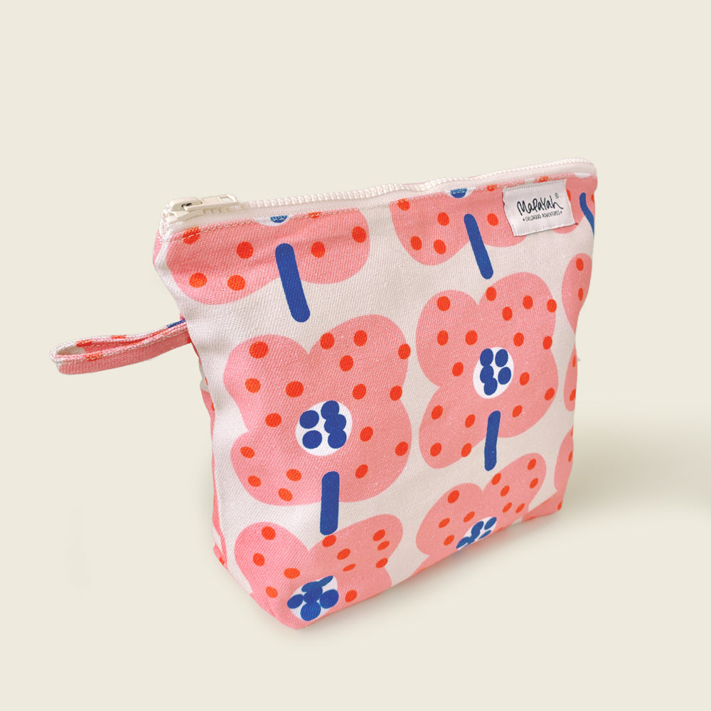 Mapayah TRAVEL Bloom kids toilet bag, left angle view