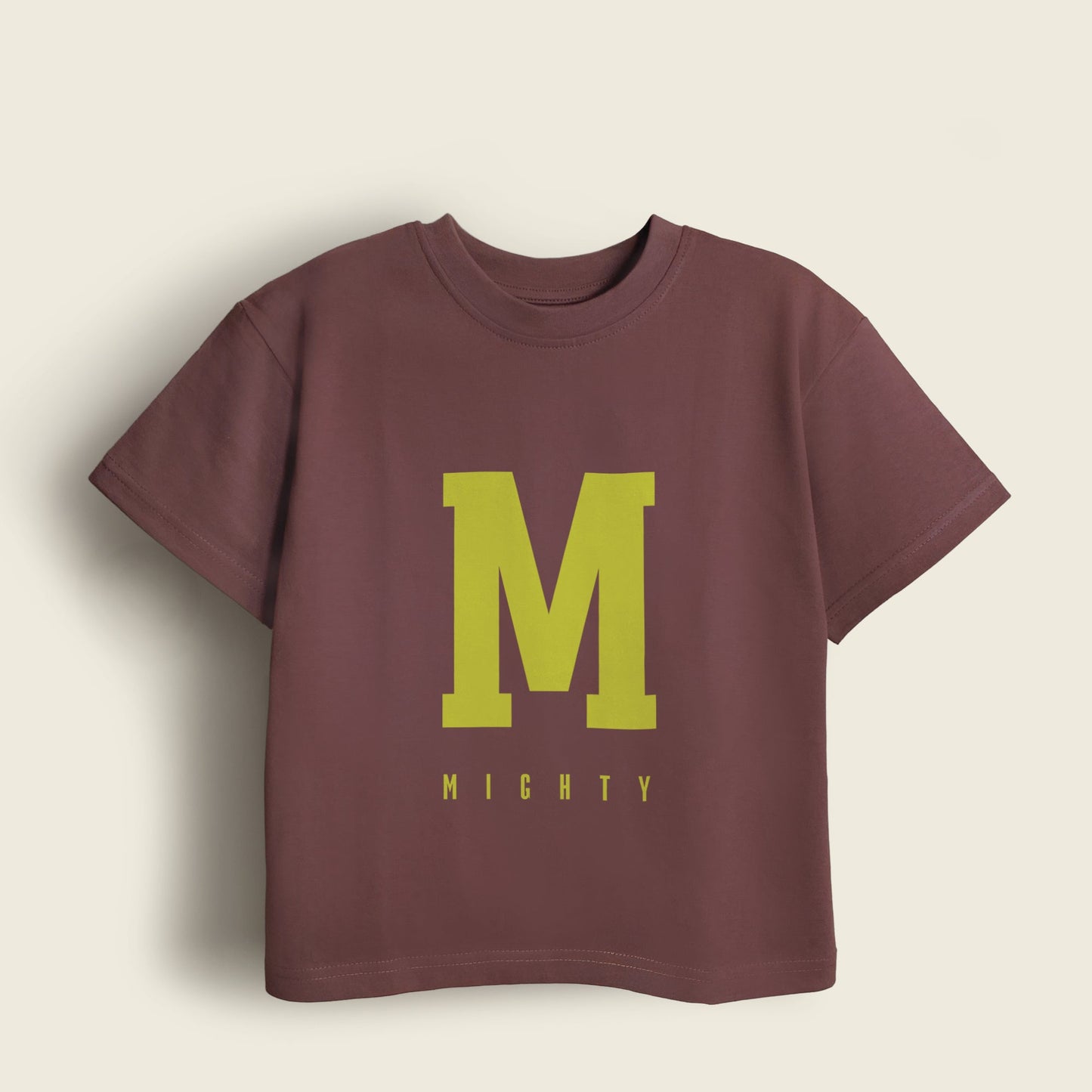 Mapayah Mighty kids t-shirt, front angle view