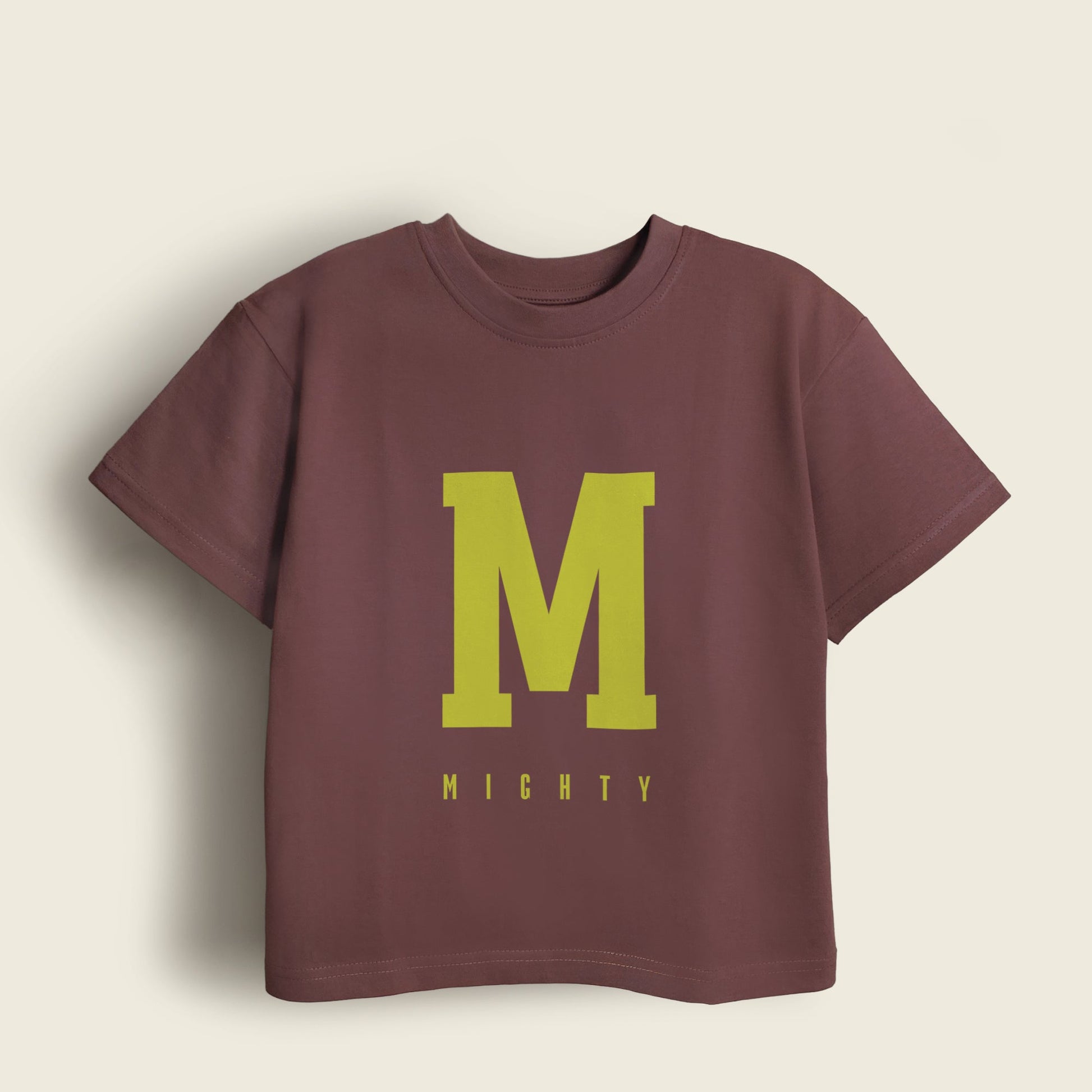 Mapayah Mighty kids t-shirt, front angle view