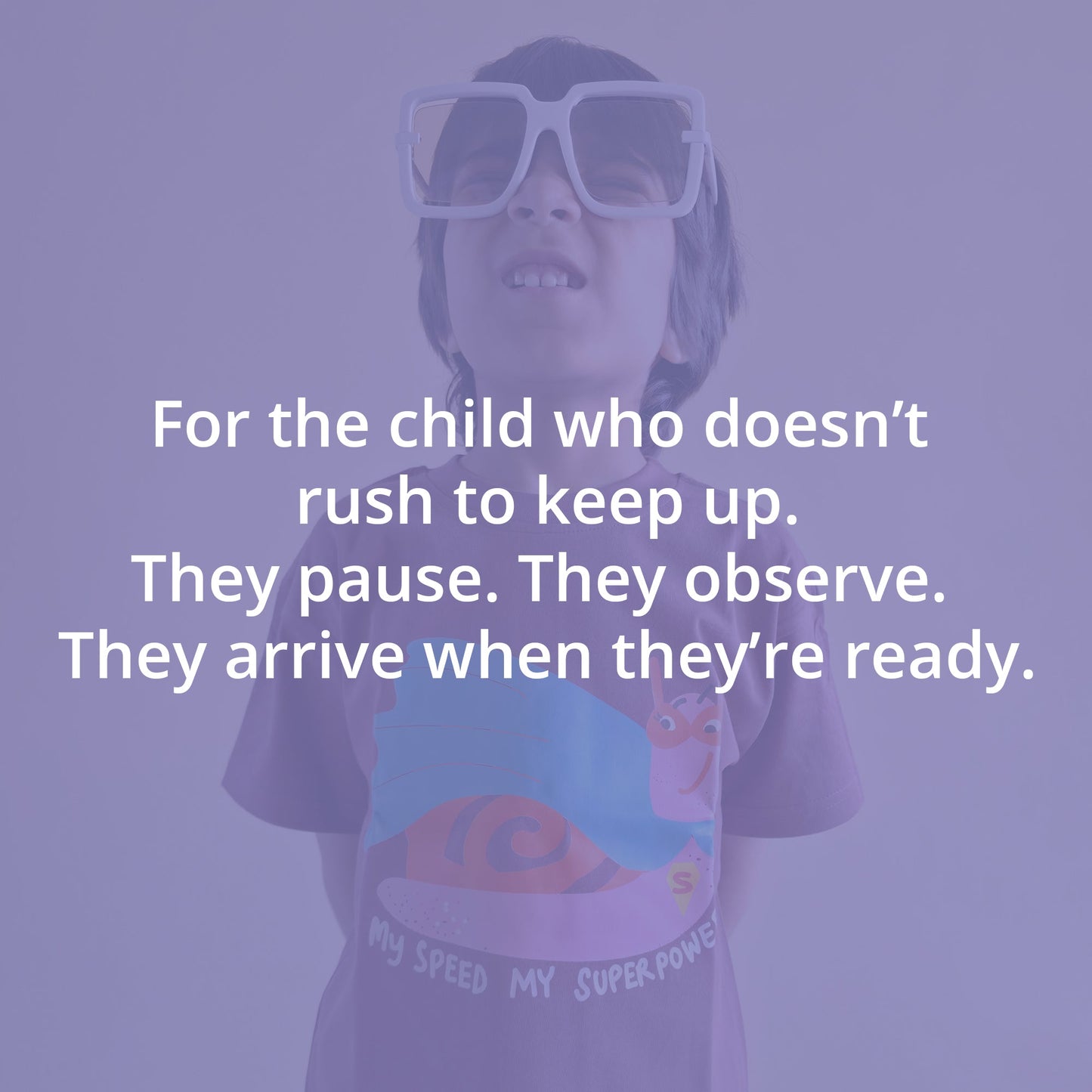 Mapayah My Speed My Superpower kids t-shirt styled in a lifestyle setting, alternate view