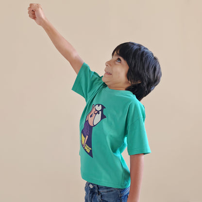 Super Me - Kids T-Shirt 100% Bio-Washed Cotton, 4–7 Years