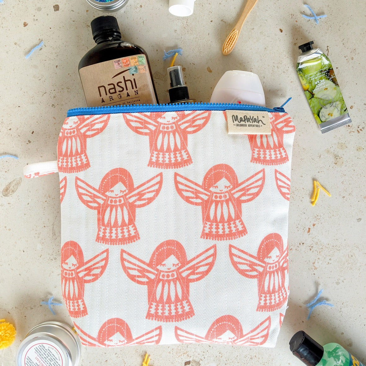 TRAVEL - Toilet Bag : Angela Peach - Mapayah