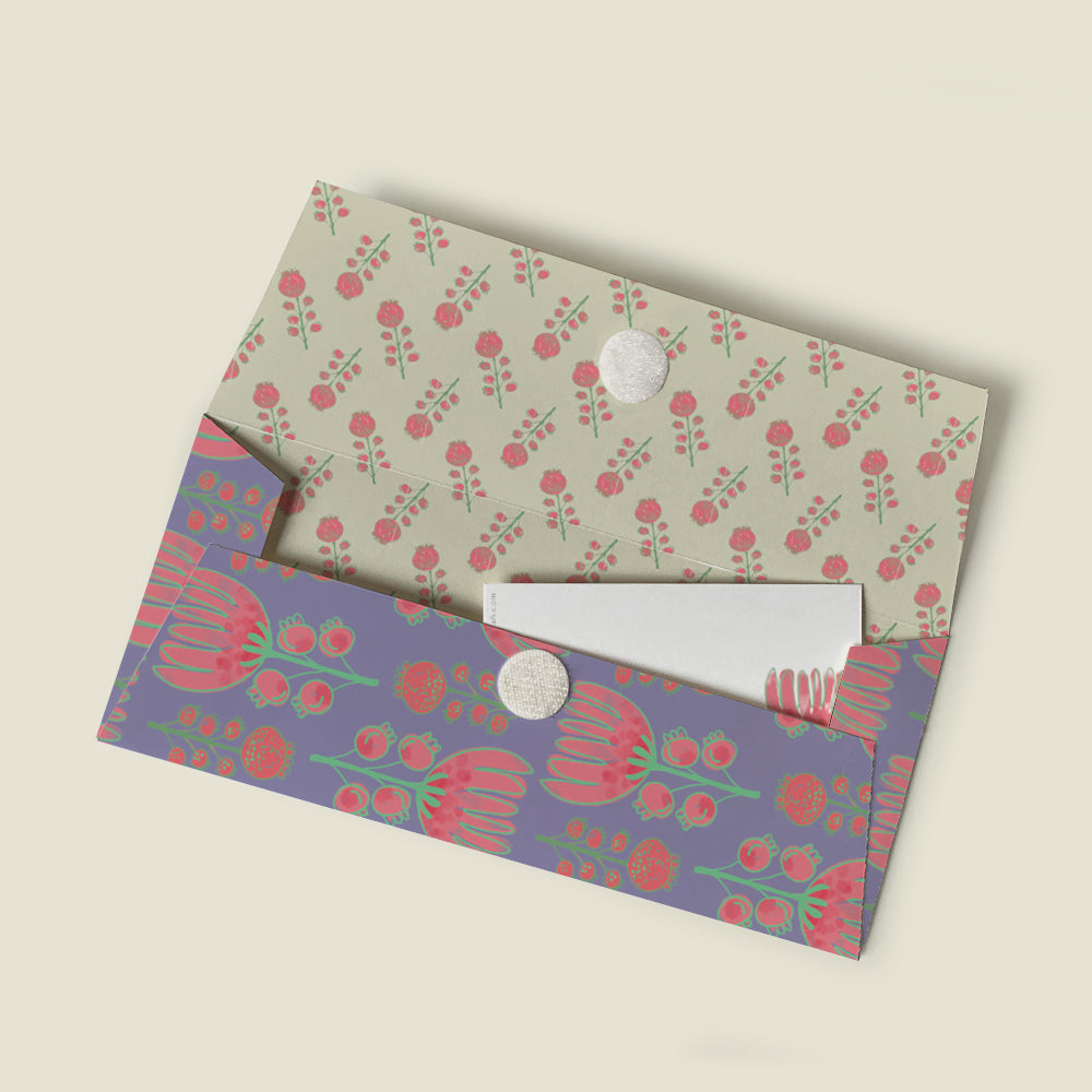 GIFT - Flower Pink : Eco-Friendly Kids Gift Envelope Set by MAPAYAH