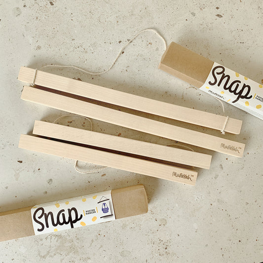 Copy SNAP- Bundle : Set of 2 Hand-Printed 100% Cotton Kids Toilet Bag by MAPAYAH - Mapayah