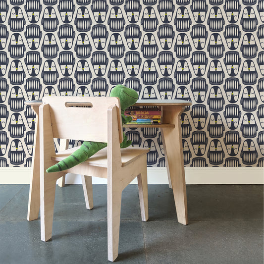 DECK - Pingoo : Eco Friendly Kids Room Wallpaper by Mapayah