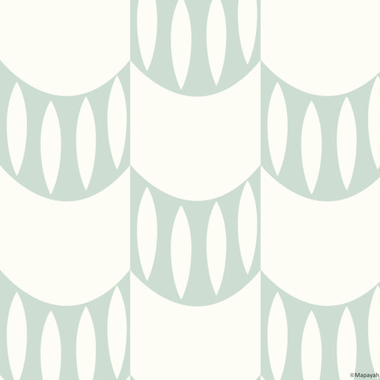 DECK - Scallop : Eco Friendly Kids Room Wallpaper by Mapayah