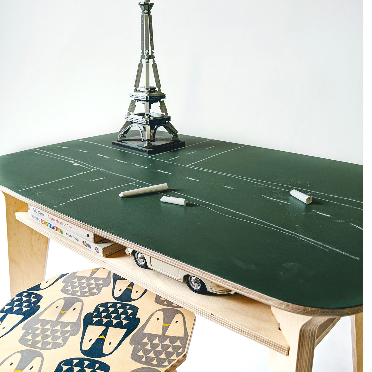 DRAW - Wooden Desk : Chalk Board Furniture - Mapayah